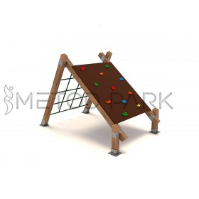 127 OE Wooden Climbing Structuer